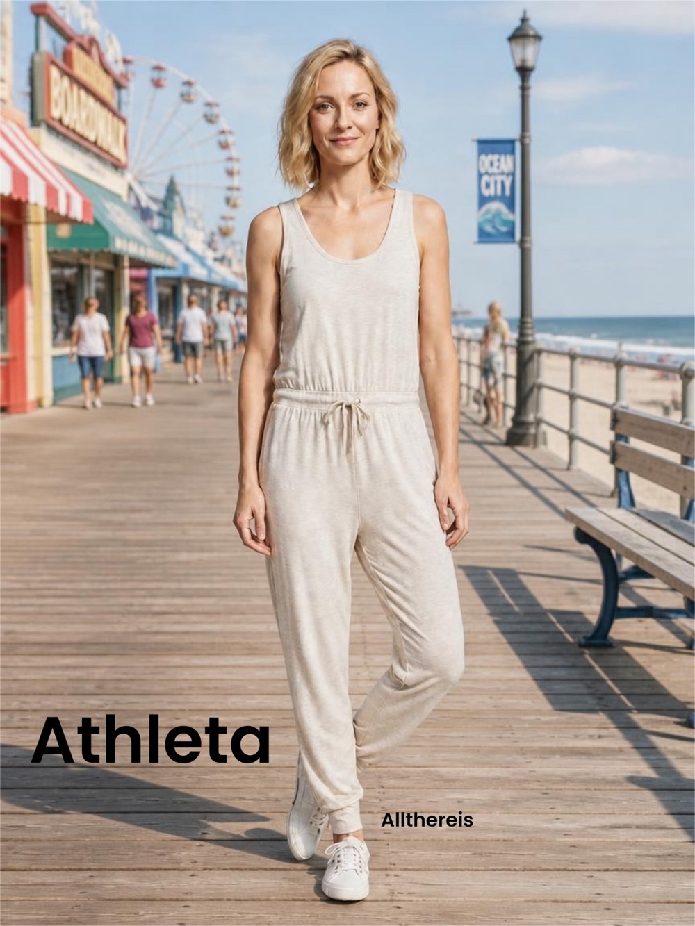 NWT ATHLETA Jumpsuit Balance SP